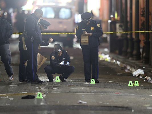 Un muerto y nueve heridos por tiroteo en Nueva Orleans