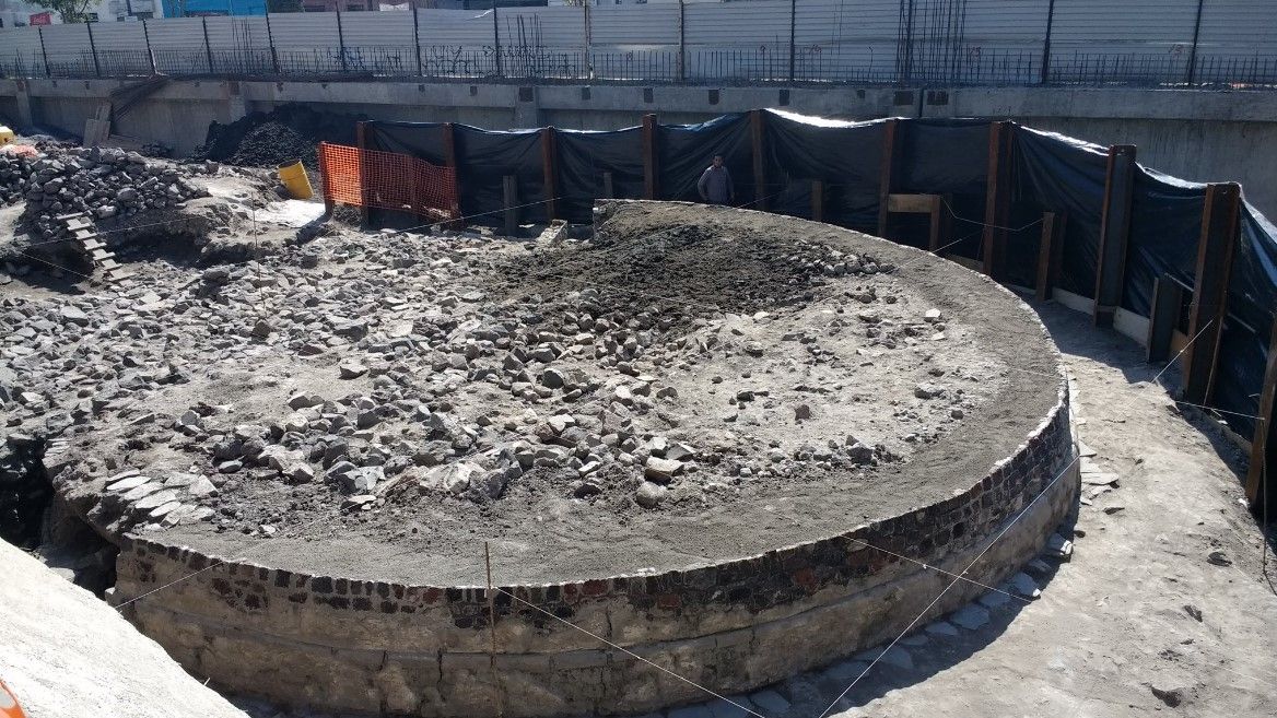 Realizan descubrimiento de templo en Tlatelolco
