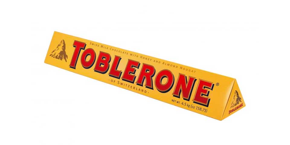 Británicos enfurecen por polémico cambio de Toblerone