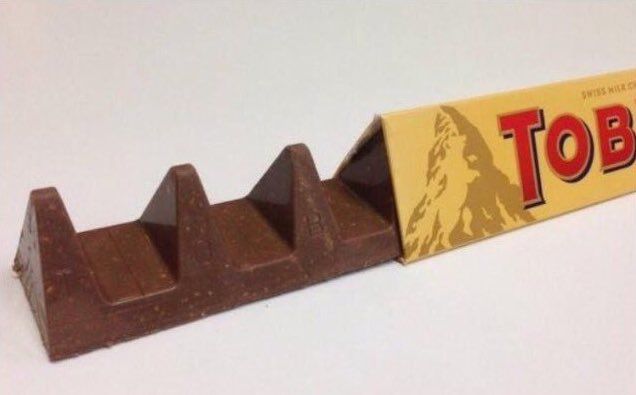Británicos enfurecen por polémico cambio de Toblerone - toblerone