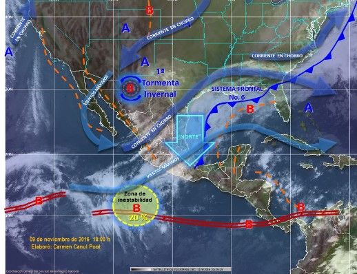 Llega la primera tormenta invernal de la temporada - tormenta-invernal