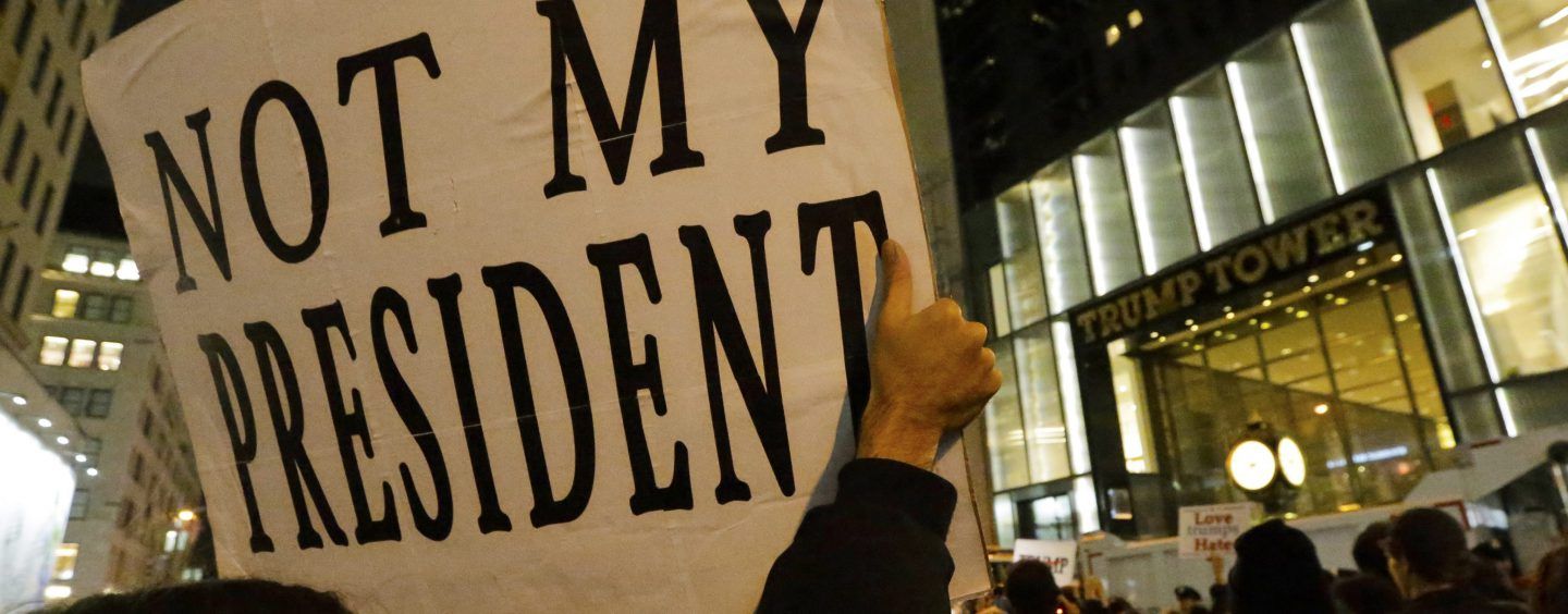 Más de 100 mil personas en EE.UU. protestan por cuarto día contra Trump - trump-01-1