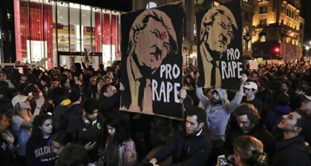 "No es mi presidente": convocan a protestas para el 20 de enero - trump-03