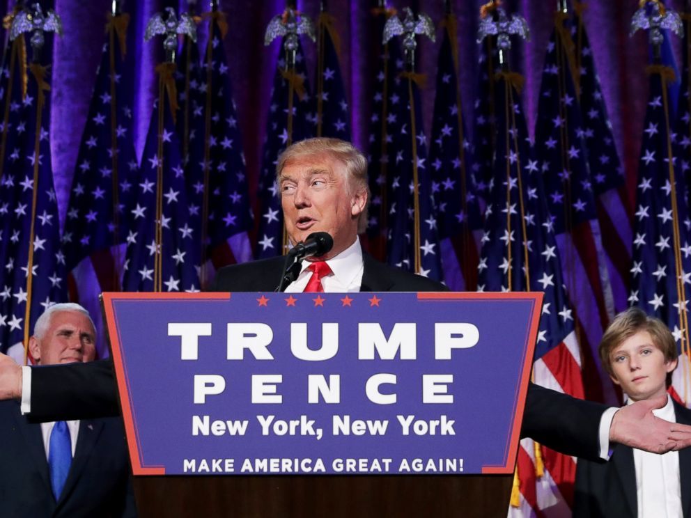 ¿Cómo recibió la noticia de su triunfo Trump? - trump-4