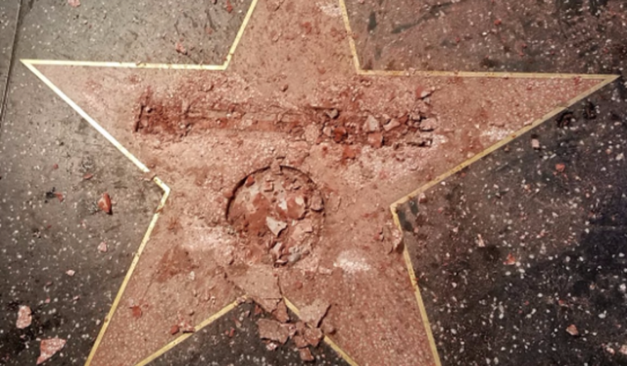 Hombre que destruyó la estrella de Trump podría ir a la cárcel - trumpstar640_c0-132-640-505_s885x516