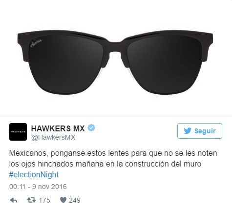 Checo Pérez rompe relación con patrocinador por tuit sobre Trump - tuit-lentes