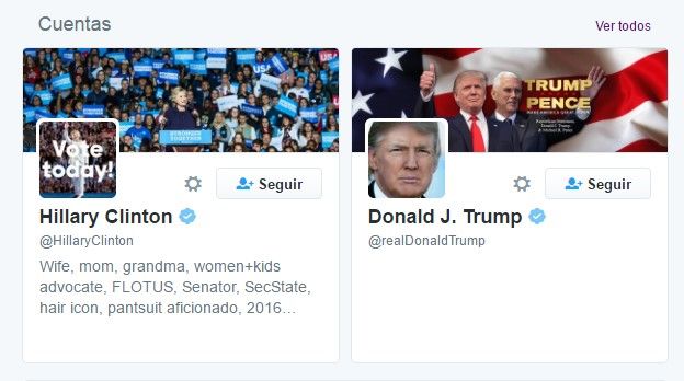 Cómo influye Google en la elección de Estados Unidos - twitter