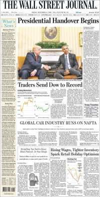 Padrés, Trump y Obama en las primeras planas de México y el mundo - twsj