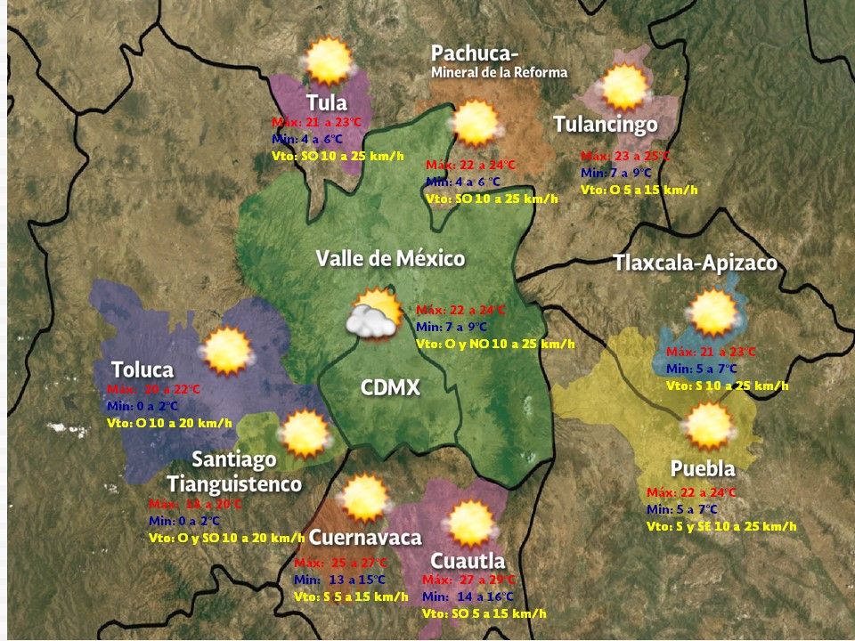 Bajarán las temperaturas en el norte y noroeste del país - vdm-2911