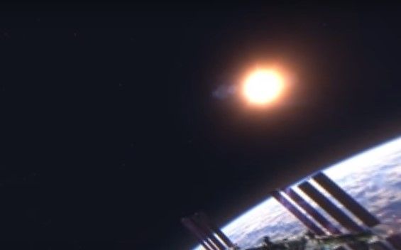 Dan a conocer el primer video 360 del espacio