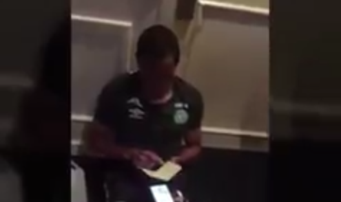 Jugador del Chapecoense acababa de recibir la noticia de que iba a ser papá