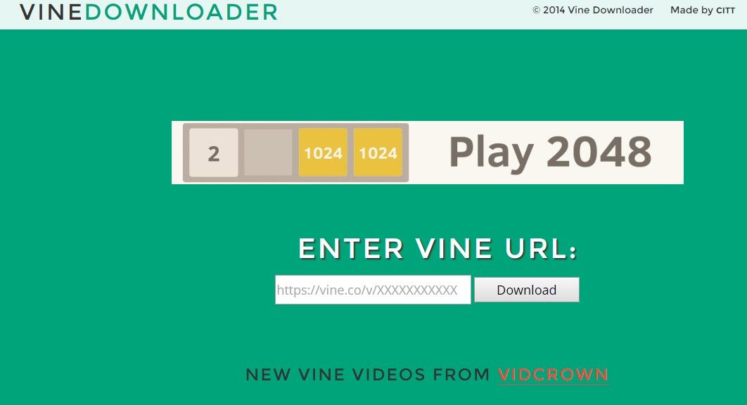 Cuatro formas de guardar videos de Vine antes de que desaparezca - vine-downloader