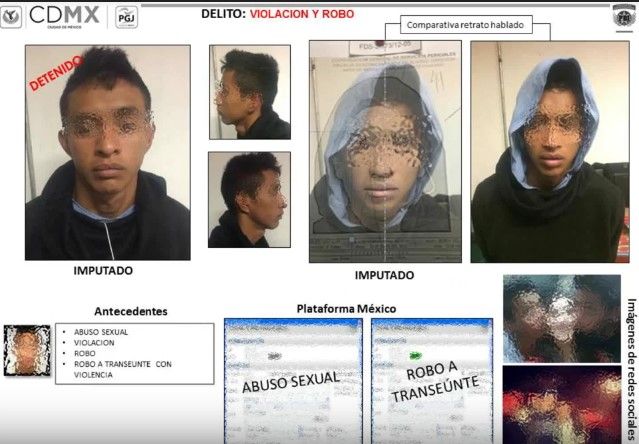 Detienen a violador en Tlalpan