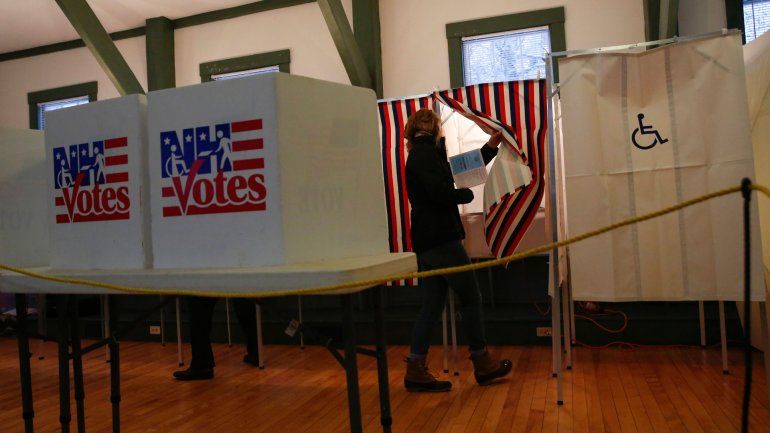 Los famosos en el día de la elección presidencial de EE.UU.