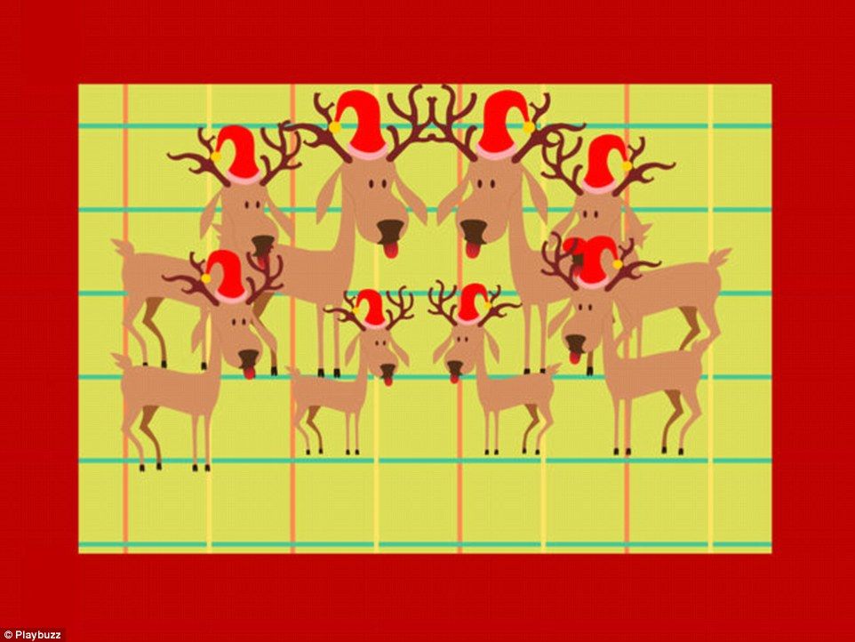 ¿Puede encontrar a Rodolfo el reno en menos de 5 segundos? - 02