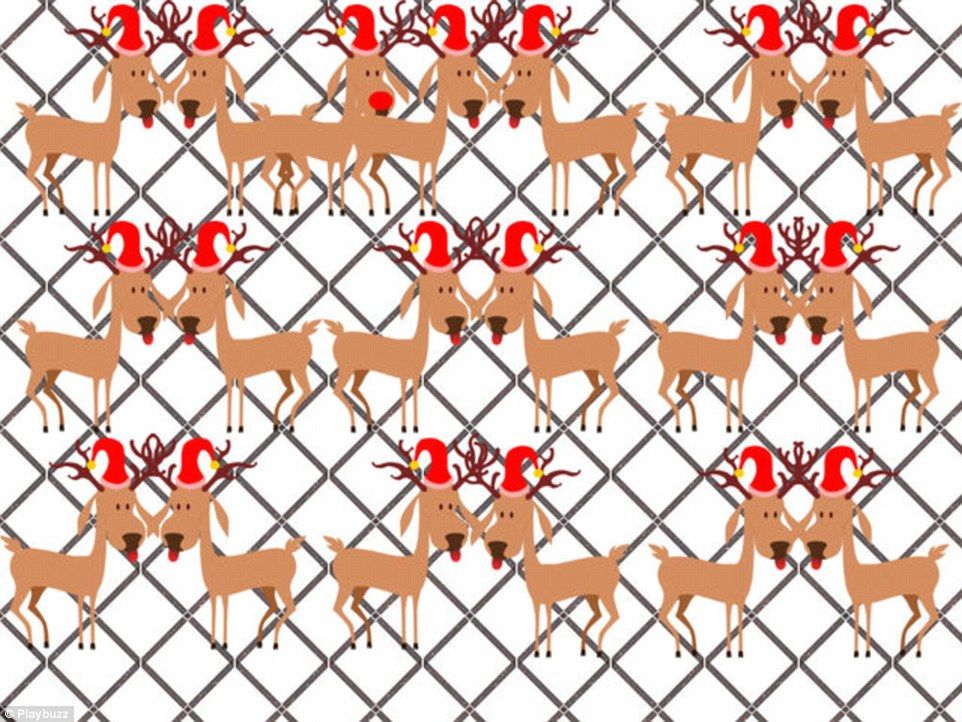 ¿Puede encontrar a Rodolfo el reno en menos de 5 segundos? - 04