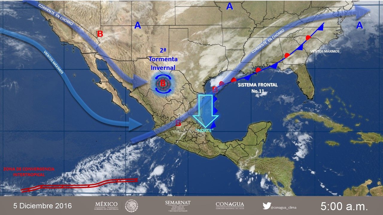 Continuará el ambiente frío en gran parte del país - 0512