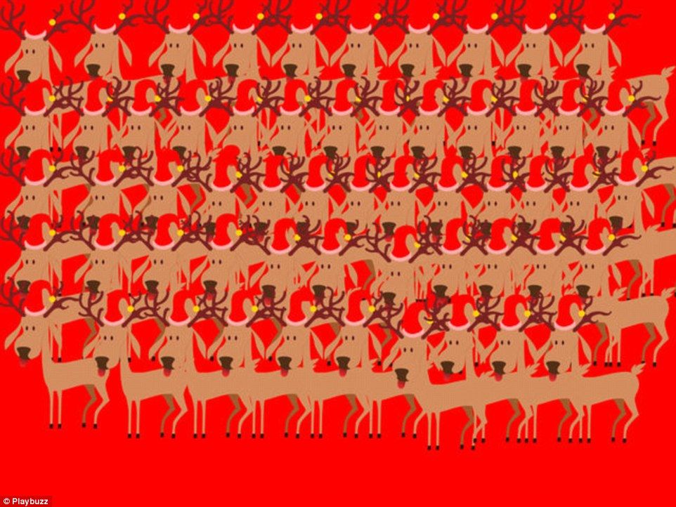 ¿Puede encontrar a Rodolfo el reno en menos de 5 segundos? - 07