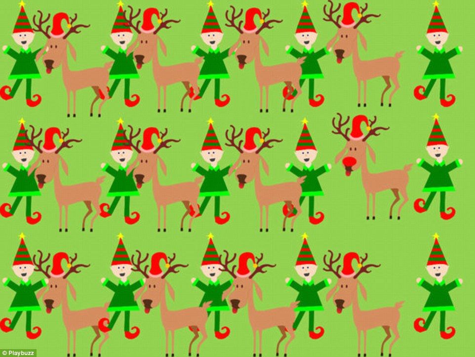 ¿Puede encontrar a Rodolfo el reno en menos de 5 segundos? - 08