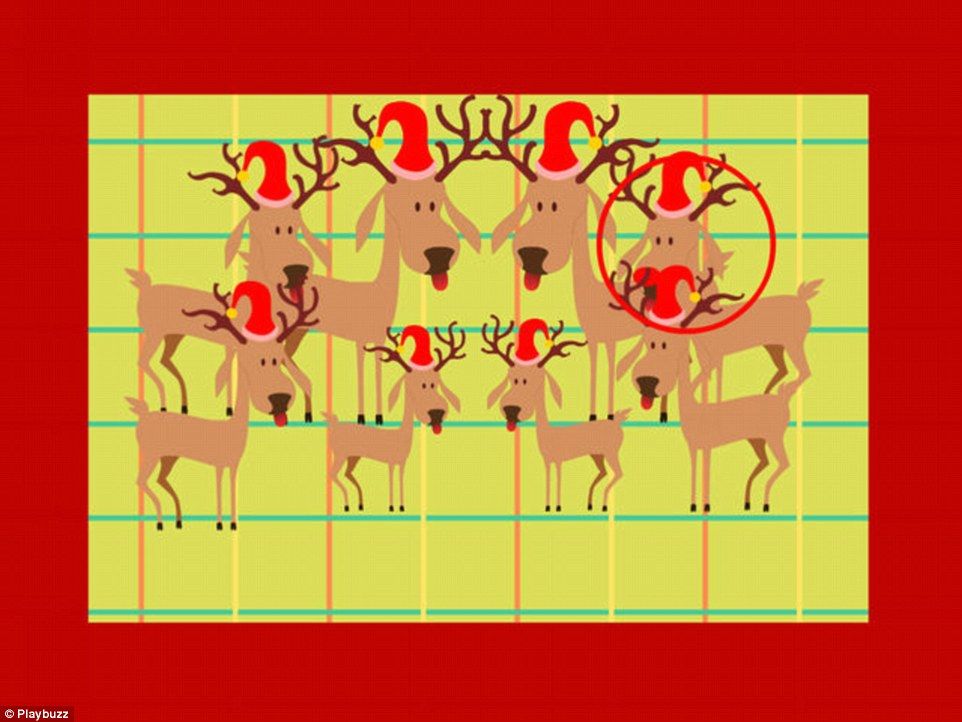 ¿Puede encontrar a Rodolfo el reno en menos de 5 segundos? - 11
