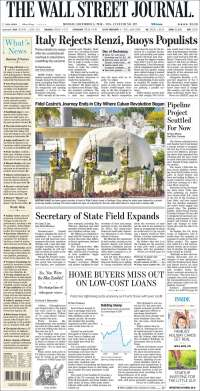 Donald Trump y los partidos políticos en las primeras planas del lunes - 12-1