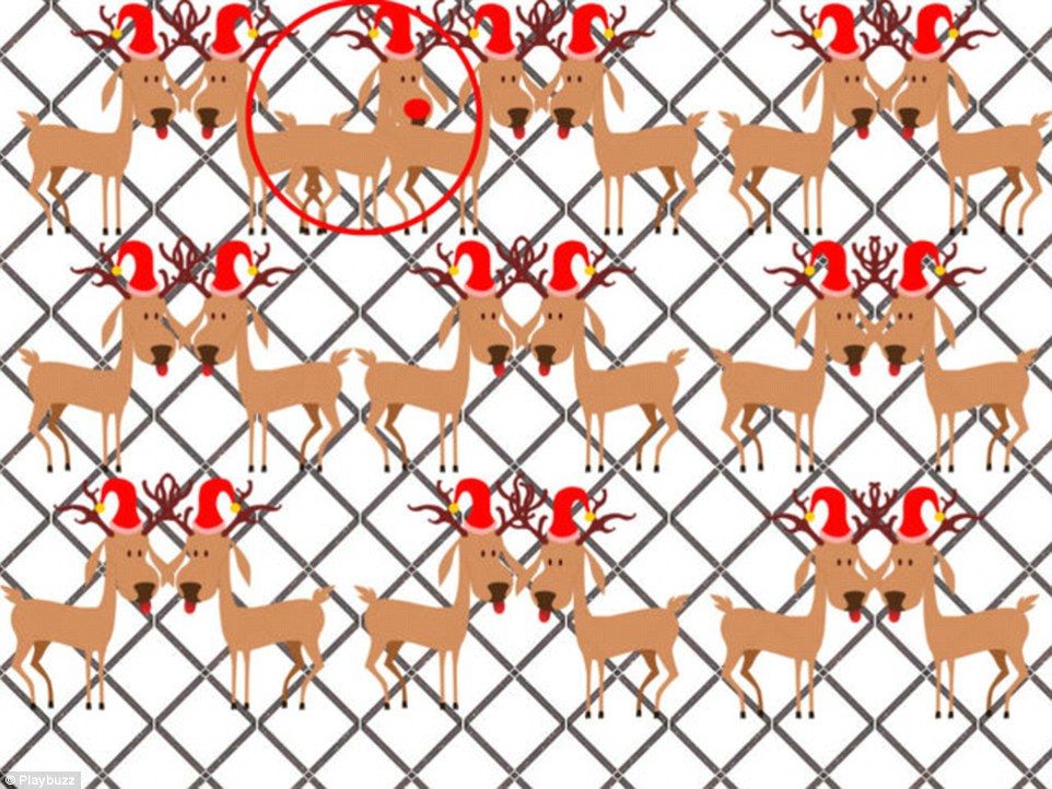 ¿Puede encontrar a Rodolfo el reno en menos de 5 segundos? - 13