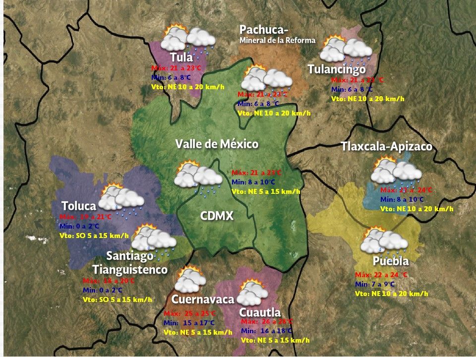 Se mantendrá el ambiente frío en el norte, centro y oriente del país - 1512