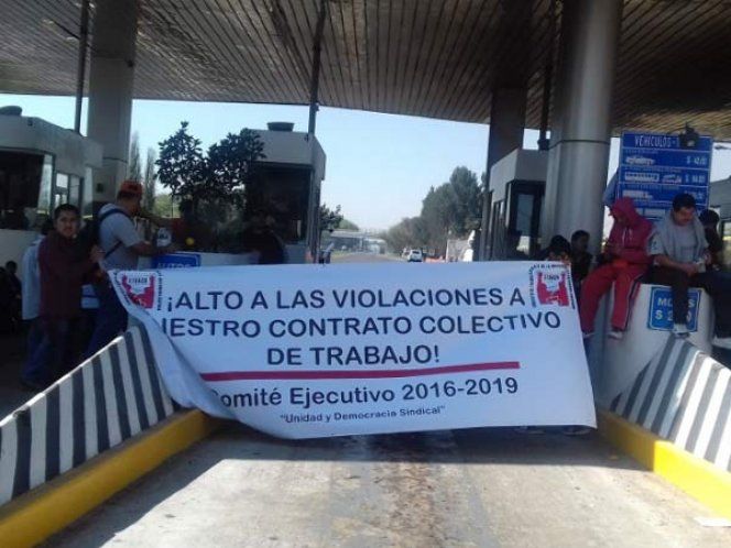 Sindicato de la Autónoma de Chapingo bloquea la Texcoco-Lechería - 1578145