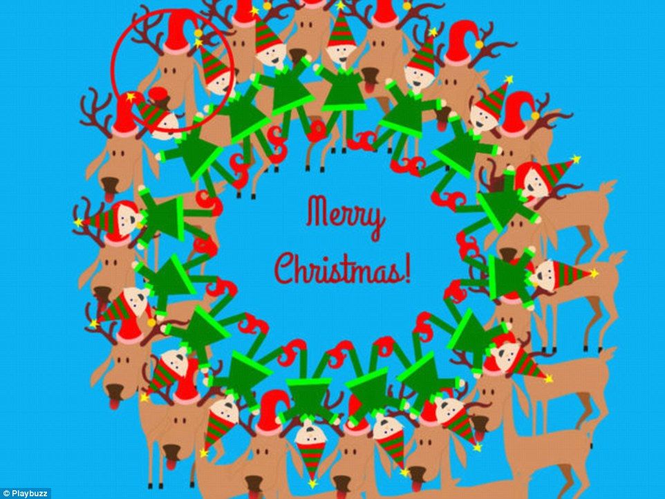 ¿Puede encontrar a Rodolfo el reno en menos de 5 segundos? - 18