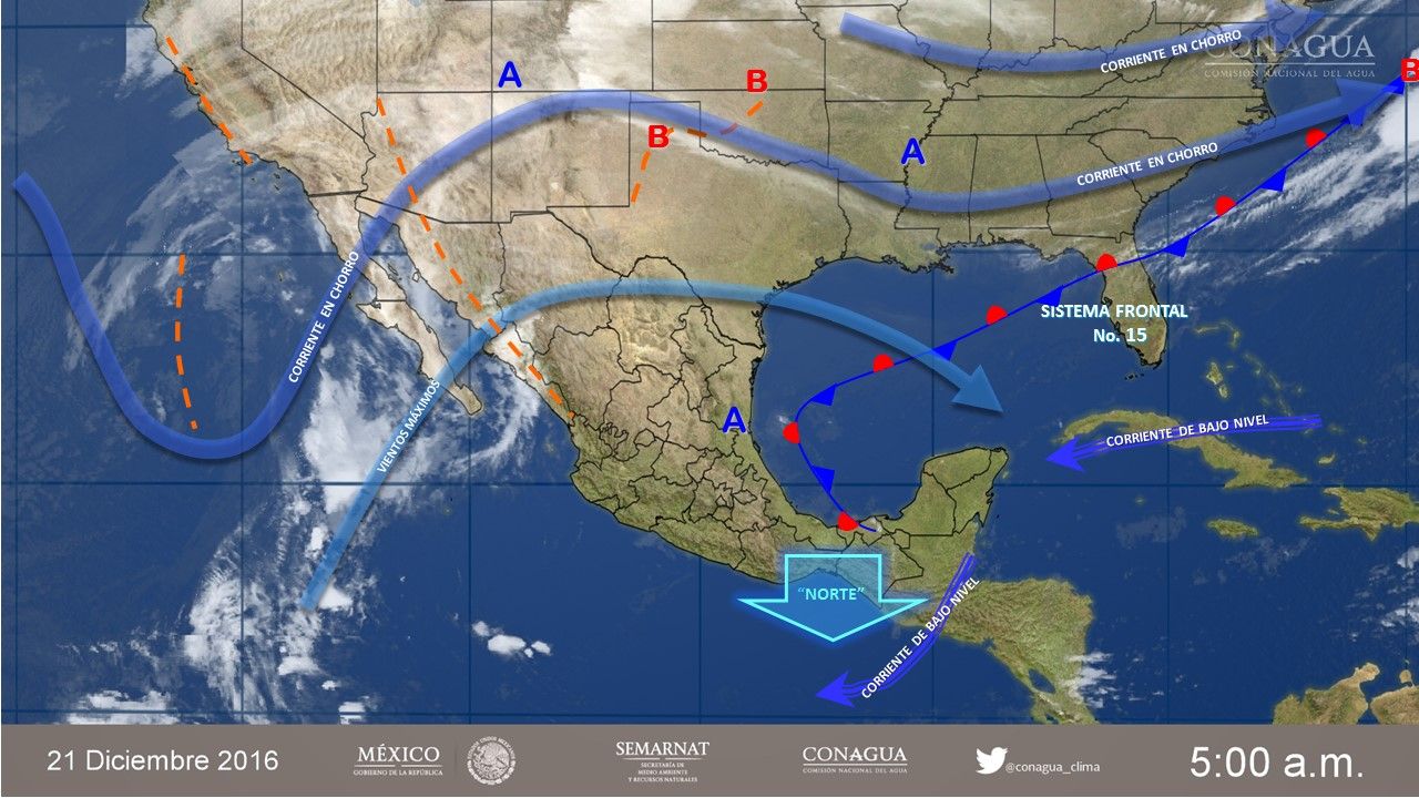 Continuará el ambiente frío en el norte y centro del país - 2112