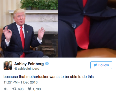 La teoría de por qué Donald Trump usa cinta adhesiva en sus corbatas - Captura-de-pantalla-2016-12-03-a-las-13.46.10