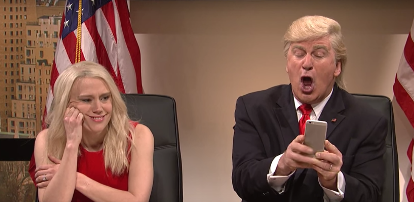 Video: Trump se molesta por imitación en televisión