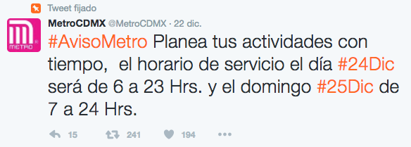Horario especial en transporte público por fiestas navideñas - Captura-de-pantalla-2016-12-24-a-las-7.48.41