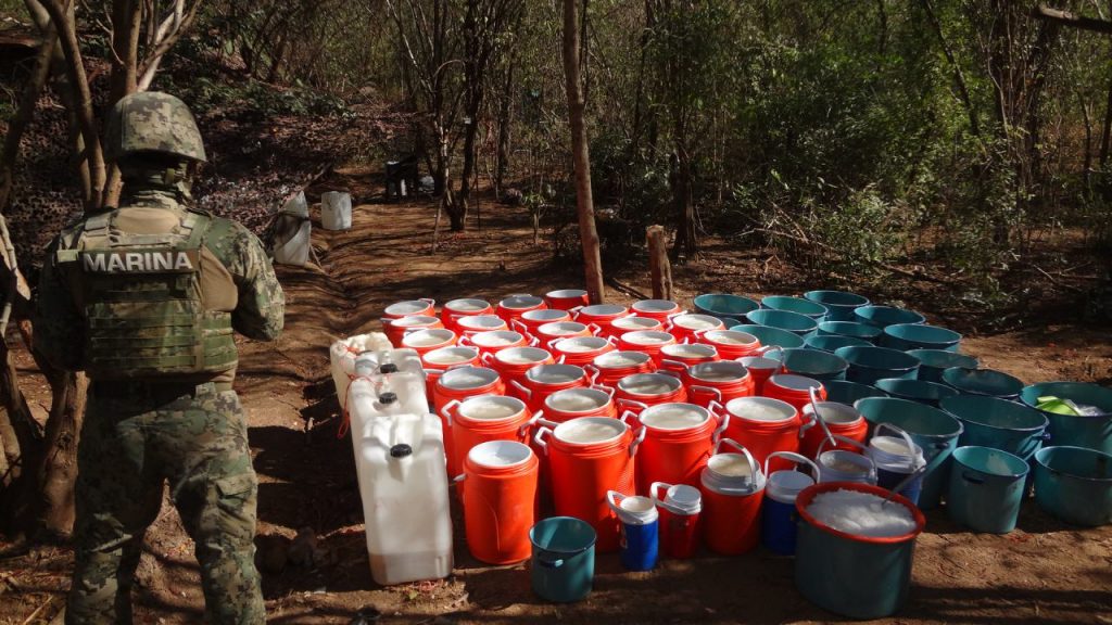 Semar asegura una tonelada de metanfetaminas en Sinaloa - FOTO_COMUNICADO_SEMAR__5_-1024x576