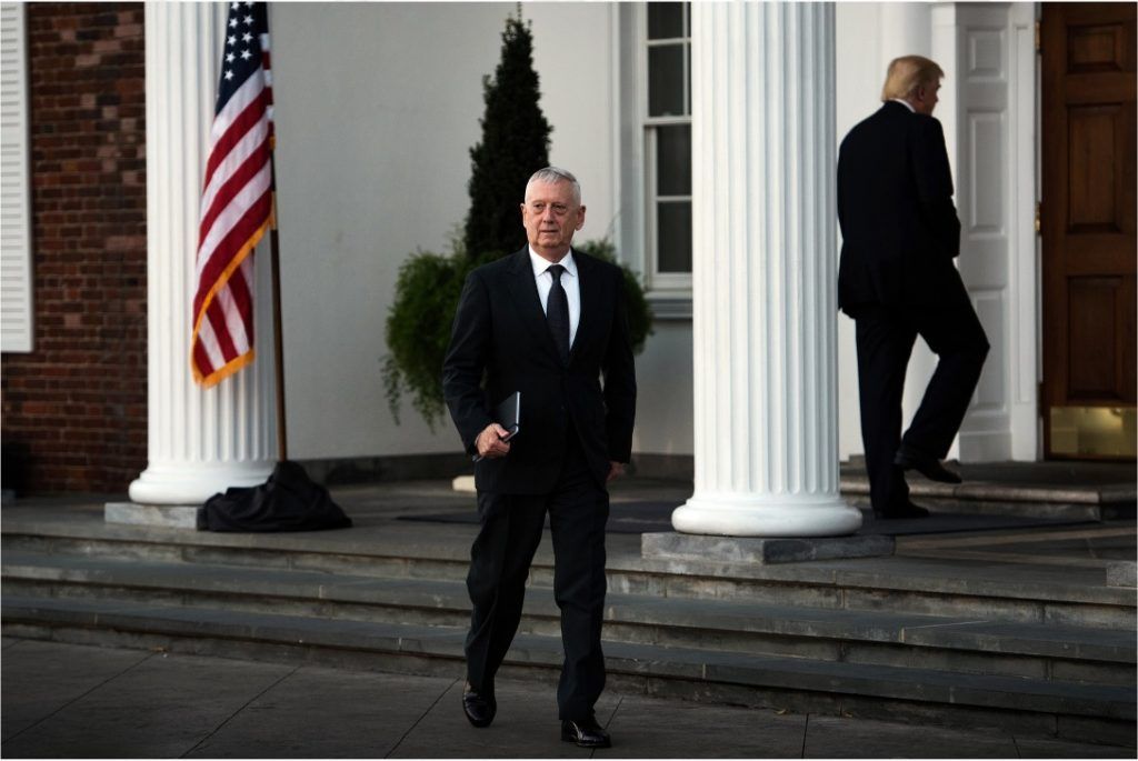 Secretario de Defensa de EE.UU. realiza visita no anunciada a Afganistán - James-Mattis-1024x685