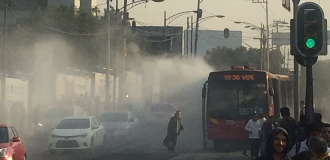Video: se incendia unidad de Metrobús