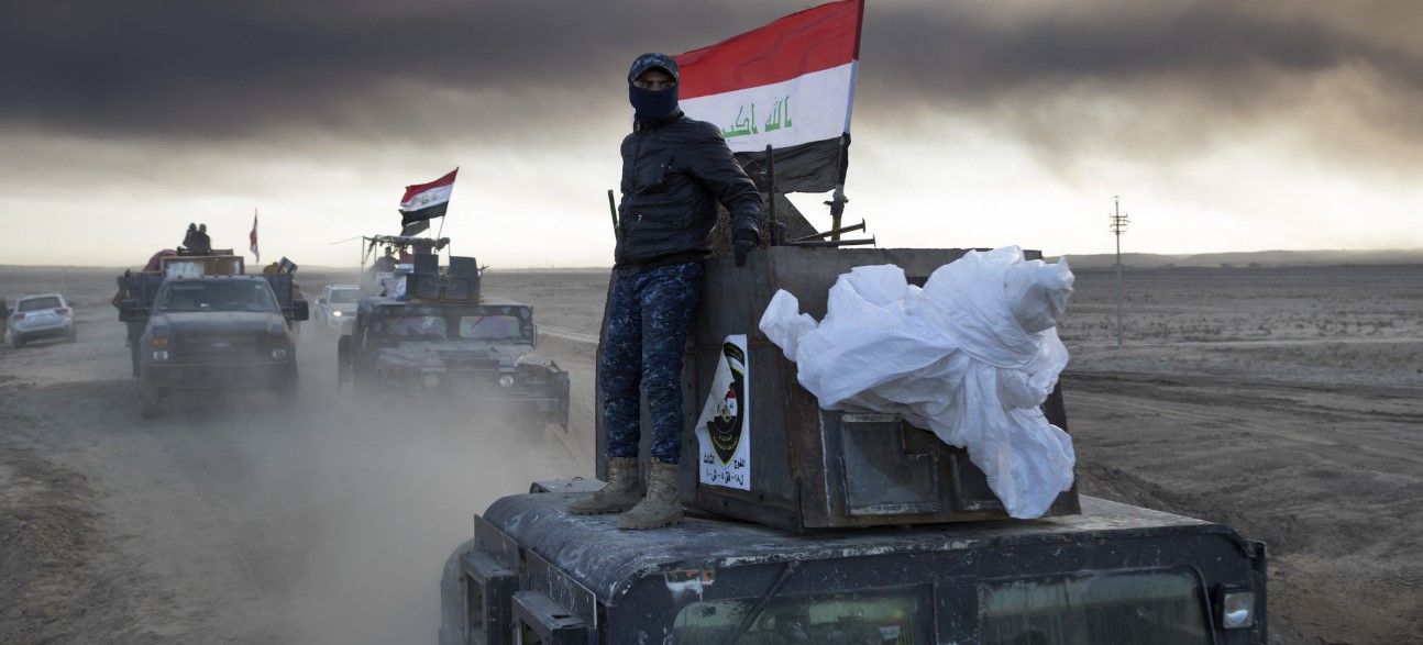 Ganador del Pulitzer toma fotografías de Mosul en el frente de batalla