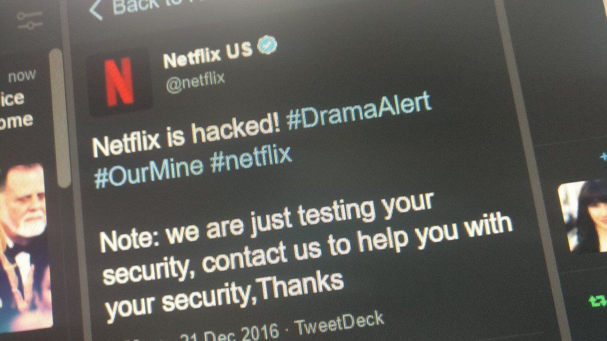 Hackean cuentas de Twitter de Netflix, Marvel y la NFL