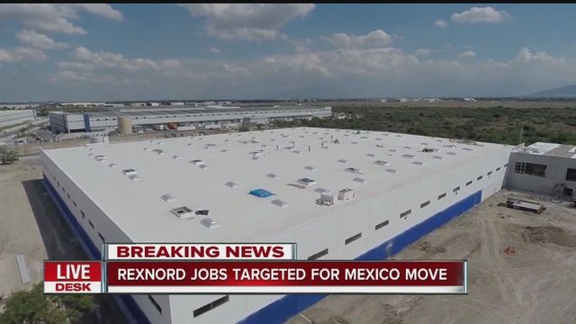 Trump tiene en la mira a empresa que trasladaría planta a México - Rexnord_jobs_targeted_for_Mexico_move_0_48170170_ver1.0_640_480