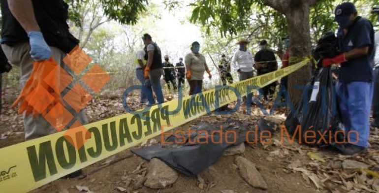 PGJEM localiza fosas clandestinas en Tejupilco