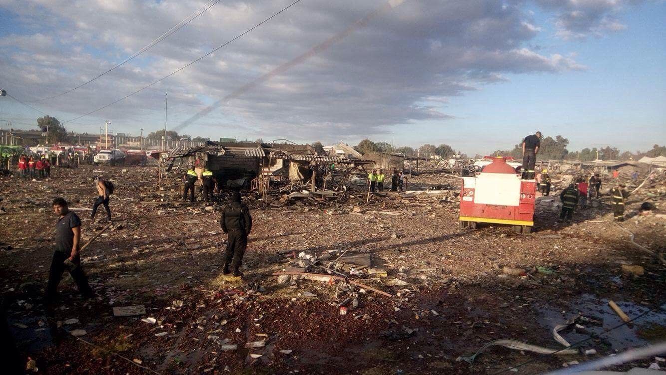 Galería: imágenes de la tragedia en Tultepec Galería: imágenes de la tragedia en Tultepec