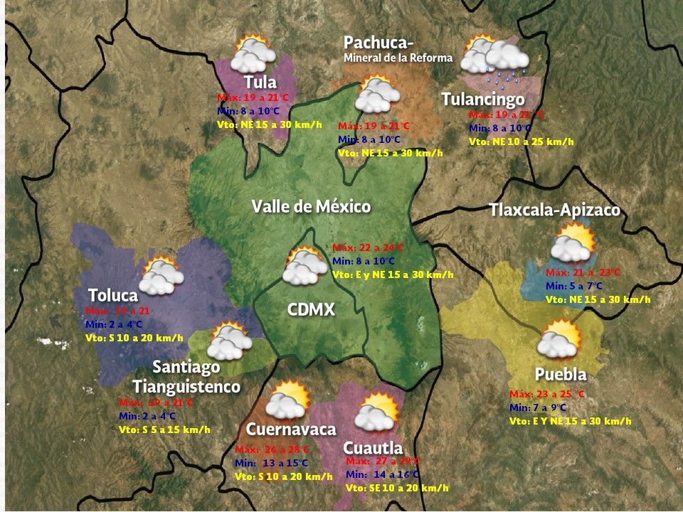 Continuará el ambiente frío en el norte y centro del país - VDM-2112