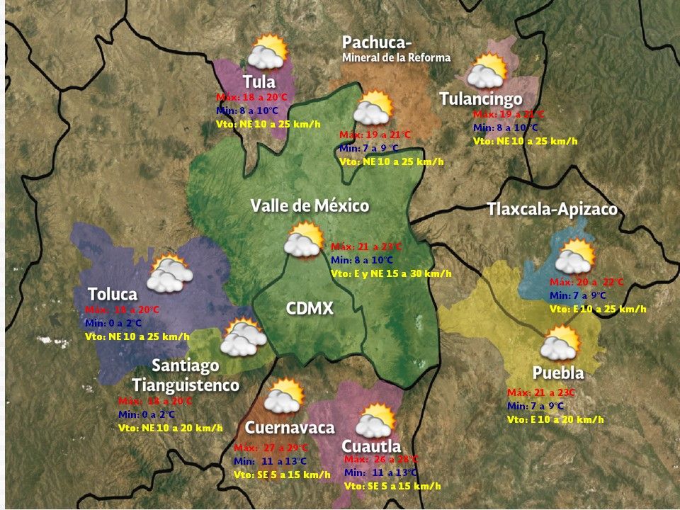 Continuará el ambiente frío en gran parte de México - VDM1112