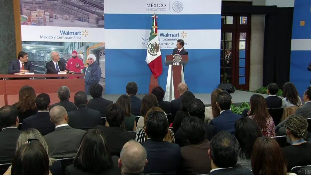 Walmart anuncia inversión de mil 300 mdd en México