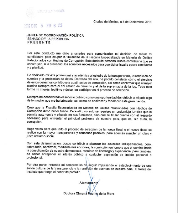 Ximena Puente abandona la contienda por Fiscalía Anticorrupción - WhatsApp-Image-2016-12-05-at-8.03.54-PM