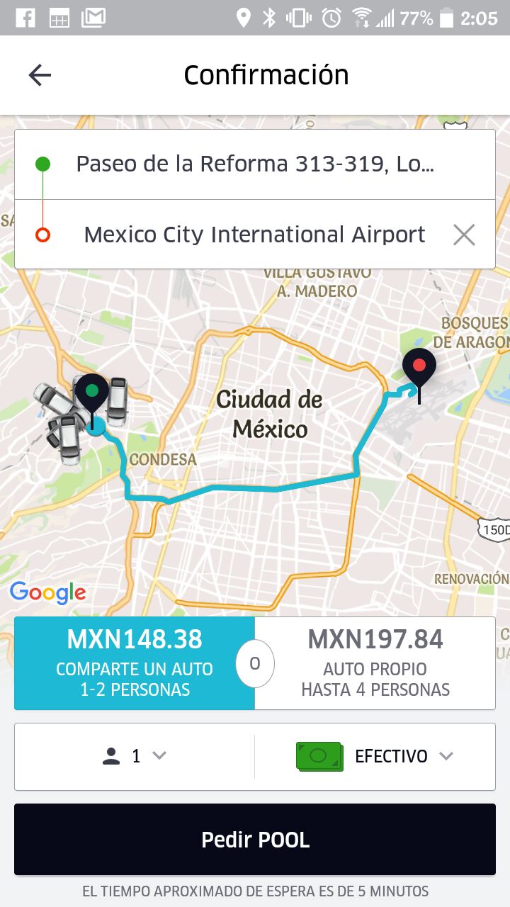 Desventajas de pagar en efectivo en Uber - WhatsApp-Image-2016-12-06-at-2.06.38-PM