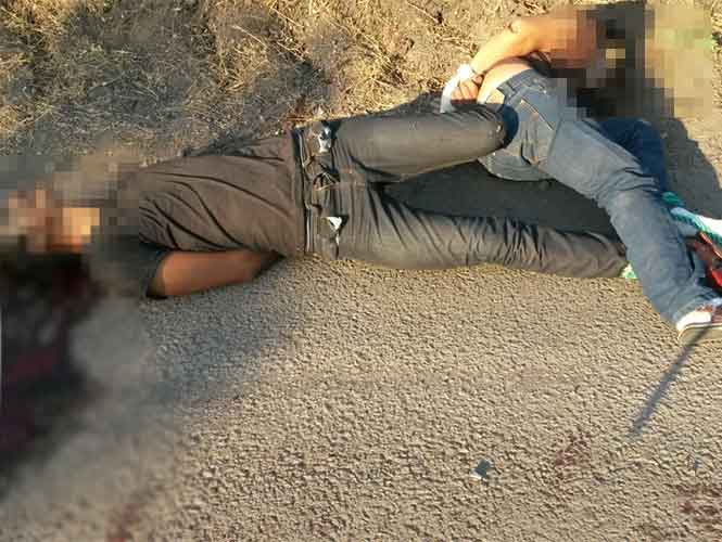 Abandonan a 3 personas baleadas en Michoacán Abandonan a 3 personas baleadas en Michoacán