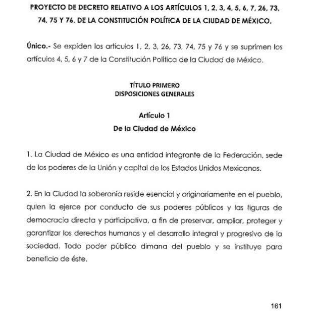 Aprueban primeros tres artículos de la Constitución de la Ciudad de México - artículo-1