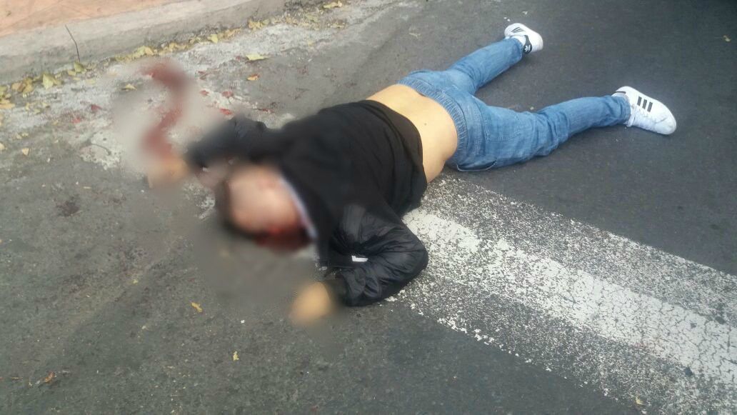 Delincuente muerto en Eje Central fue atropellado por examante Delincuente muerto en Eje Central fue atropellado por examante