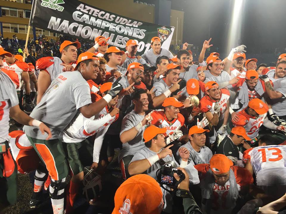 Aztecas de la UDLAP gana el Tazón de Campeones - aztecas-udlap-face-2